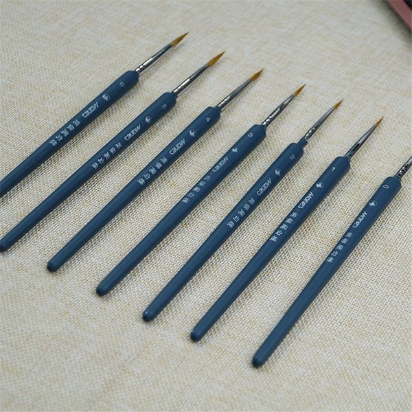 

10i nail hook line hook line color langhao pens material traditional chinese painting art watercolor brush oil painting special pen, Black;red