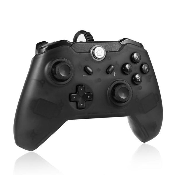 

game controllers & joysticks 2pcs fashion black usb wired controller for switch easy to hold handle compatible host