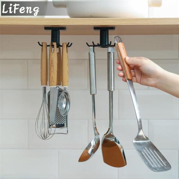

hooks & rails kitchen hook organizer bathroom hanger wall dish drying rack holder for lid cooking accessories cupboard storage cabinet shelf