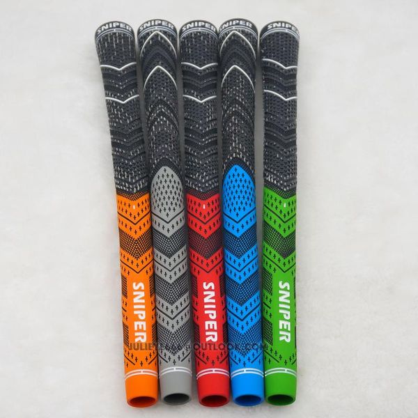 

club grips sniper 9pcs/lot golf grip carbon yarn rubber 5 colors