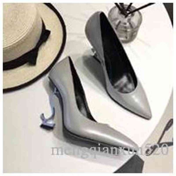 

women designer heel shoes patent leather dress wedding pointed ladies high-heeled shoe 100% cowhide ankle strap pumps metal fashion, Black