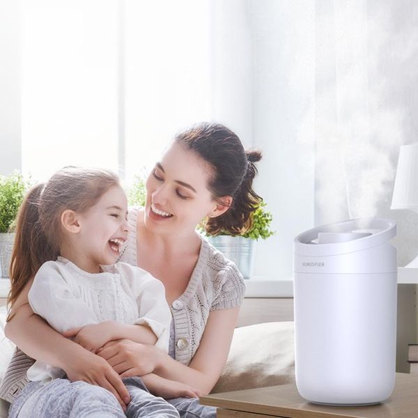 

humidifiers 2.6l air humidifier essential oil aroma diffuser double nozzle ultrasonic cool mist life show car home bedroom travel