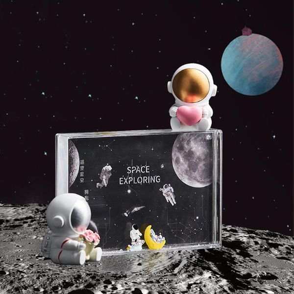 

frames creative acrylic po frame astronaut figurine picture crafts nordic home decor bedroom children's birthday gifts
