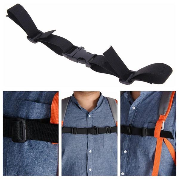 

outdoor chest belt mountaineering bag buckle adjustable disassembly off shoulder strap slip cords, slings and webbing