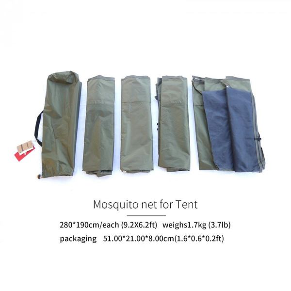 

windbreak sheet, mosquito proof net , inner tent for big tents and shelters