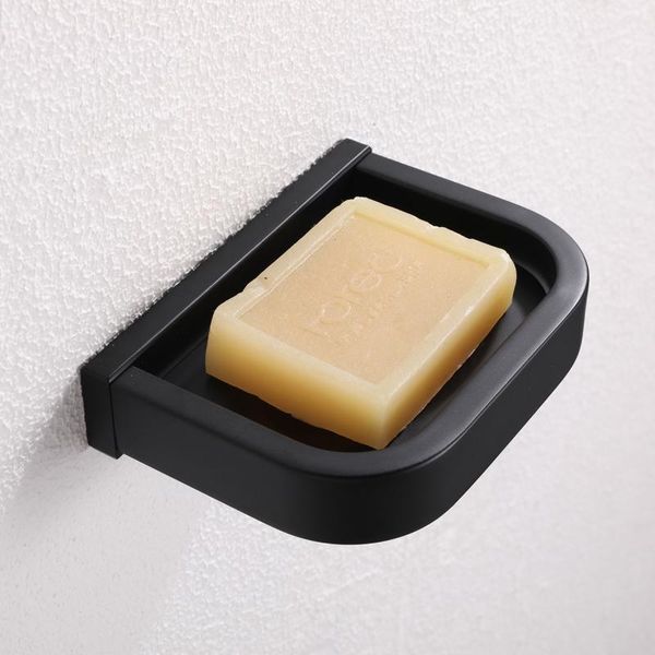 

soap dishes exquisite bathroom black dish 304 stainless steel box drainable toilet holder hardware pendant