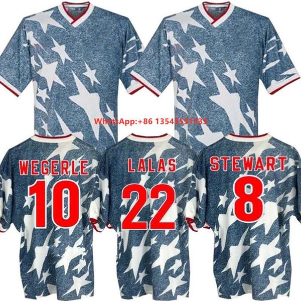 

racing jackets 1994 weigler lalas stewart wegerle classic retro commemorative t-shirt supports personalized customization, Black;red