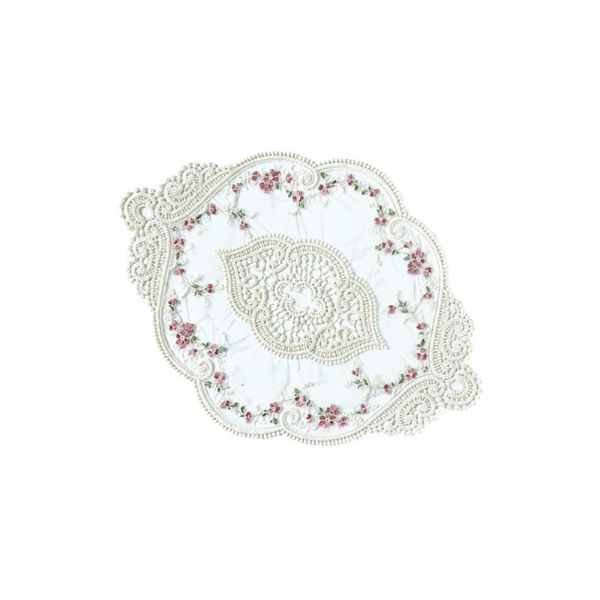 

table cloth 1pc lace embroidered hollow-out placemat creative place mat decor