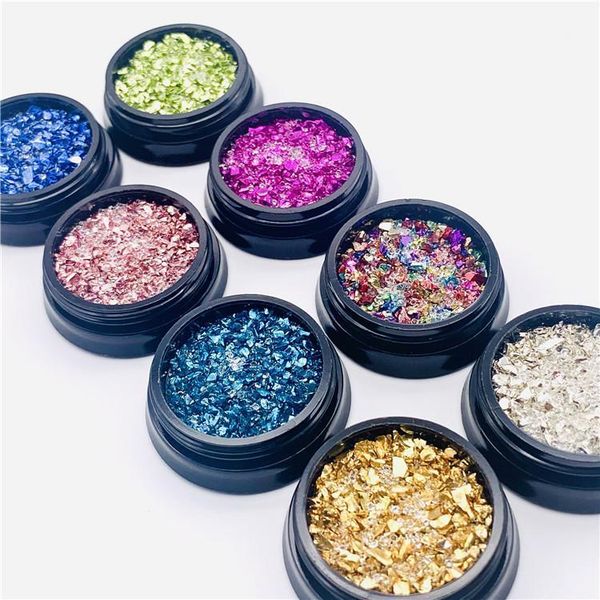 

crushed stone rhinestones star shred,nail art,irregular,sequins,nail ornaments irregular nail rhinestones1, Silver;gold