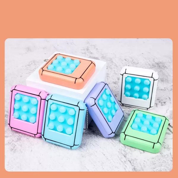 

fidget toys sensory handheld keychain push bubble anti stress aldult decompression toy surprise wholesale in stock