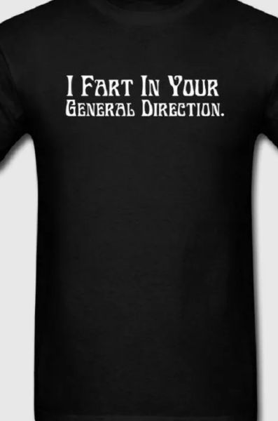 

i fart in your general direction monty python holy grail t shirt tee movie funny, White;black