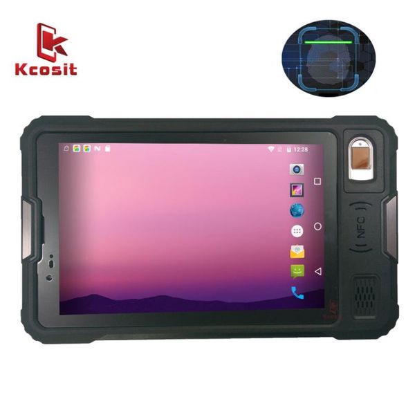 

original p9000 fingerprint reader access control usb tablet pc android rugged terminal 8 inch screen waterproof pda nfc rfid gps
