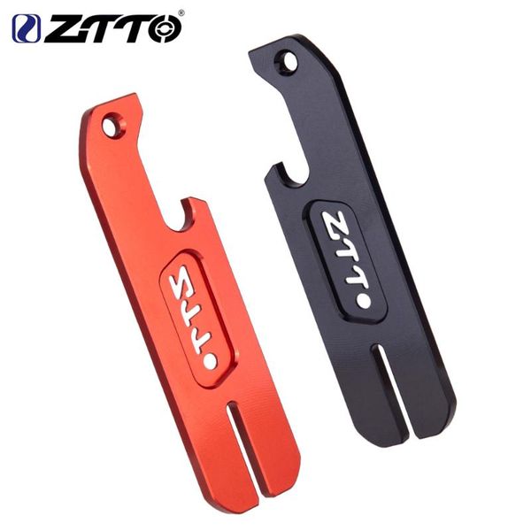 

tools ztto bottle opener with rotor truing slot wrench brake alignment tool mtb disc repair bicycle