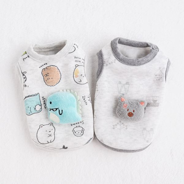 

cartoon fine veet milk dog cloth autumn 1-3 kg pet rabbit bomei teddy chihuahua two legged born puppy