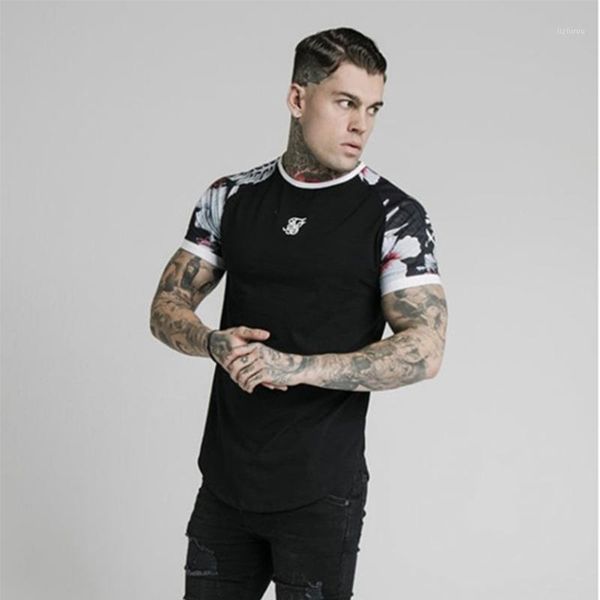 

men's casual t-shirts, summer bodybuilding fashion fitness gym running shirts, jogging sportswear shorts, White;black