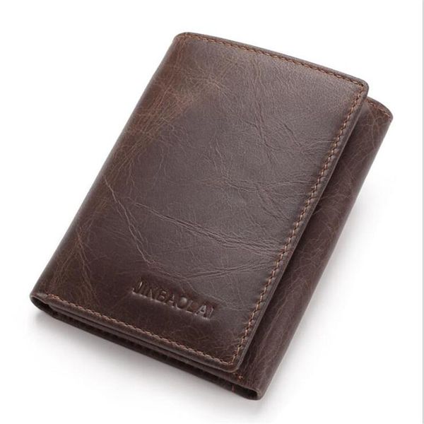 

vintage men wallet pu leather short wallets male multifunctional purse coin pocket po card holder, Red;black