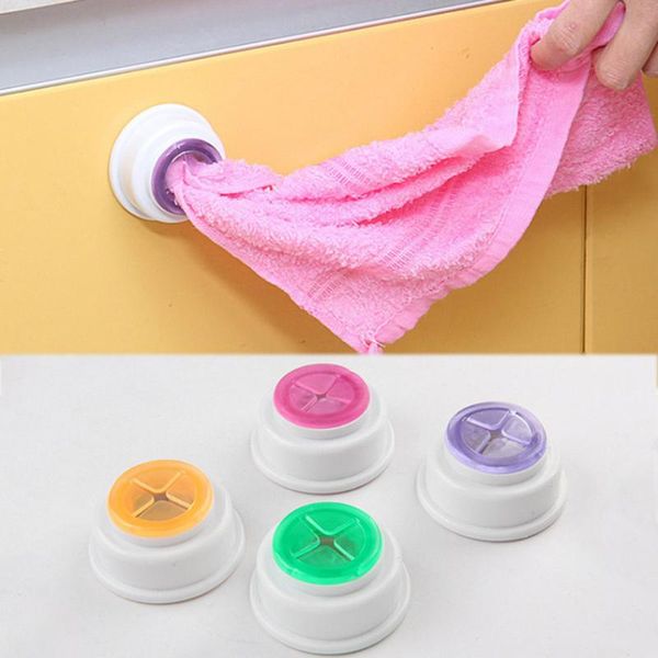 

hooks & rails creative towel clip storage racks hanger self-adhesive rag use dishcloth holder kitchen cleaning tools hook