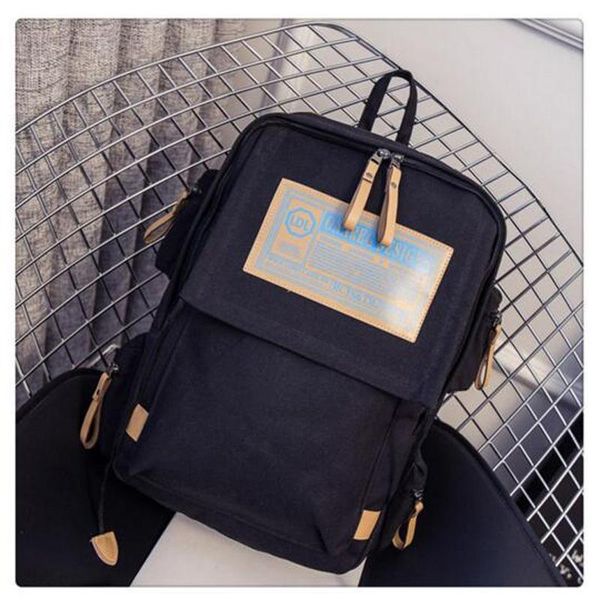 

backpack women's canvas personality college schoolbags student bag travel mochila