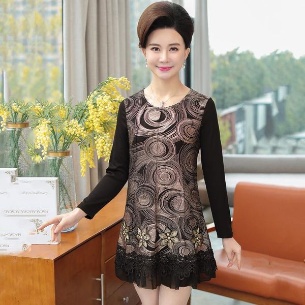 

women's t-shirt o-neck t shirt for women clothing 2021 spring female tshirts flowers tee shirts femme casual pullover ladies long sleev, White