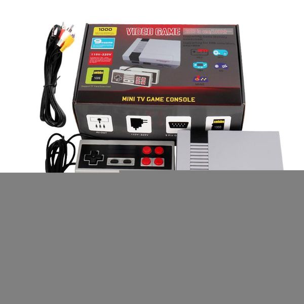 Simuladores 1000 Player Retro Support Card Download para Nes Controller HD TV Out Portable Players Game