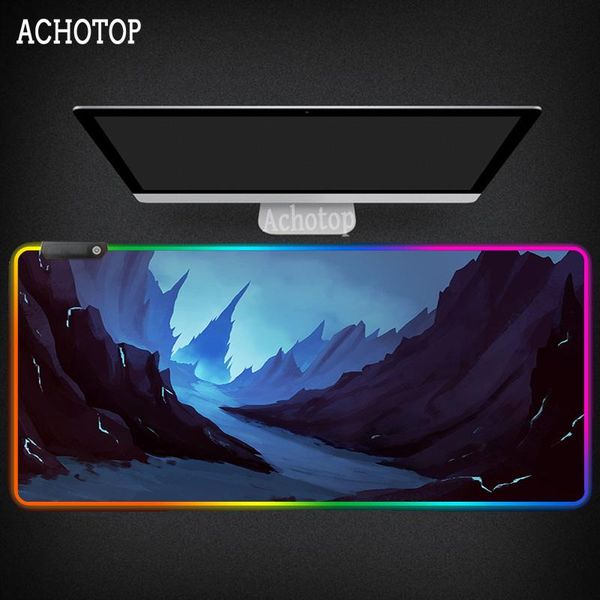 

mouse pads & wrist rests spirited away pad rgb xxl large 90x40 rubber mousepad computer gaming locking edge lapnotebook keyboard mat for