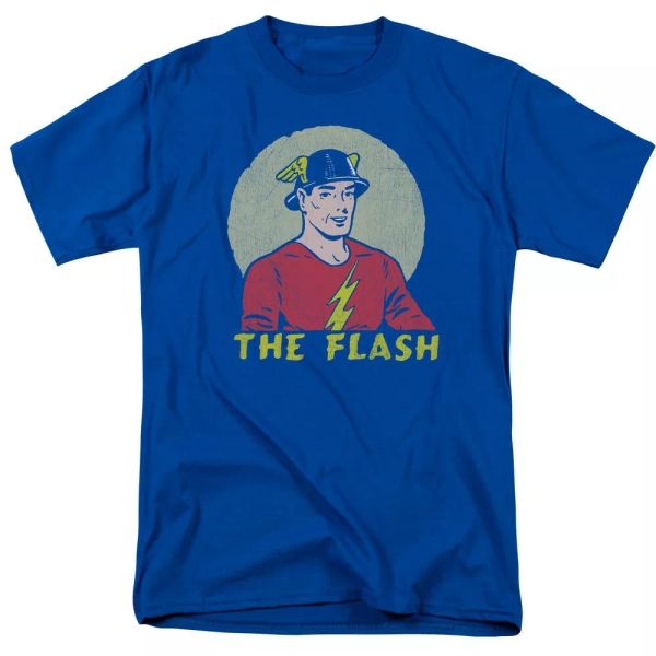 

The Flash - Faded Circle T-Shirt DC Comics Sizes S-3X NEW, White;black