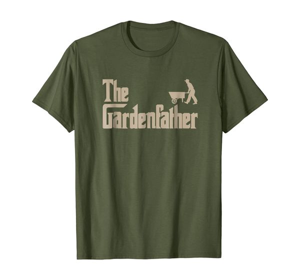 

mens gardening father gifts the gardenfather men tee shirts, White;black