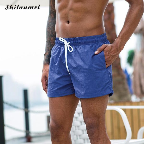 

men casual shorts drawstring summer beach for loose plain basic short quick dry breathable exercise gym clothe men's, White;black