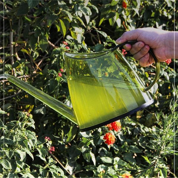

watering equipments 1.4l large plastic water long spout flower plant gardening pot grip feels comfortable reduce hand fatigue