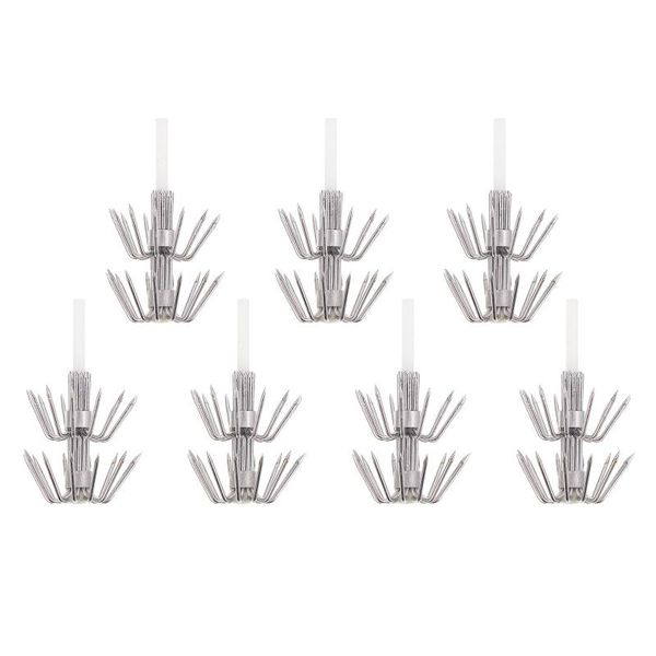 

fishing hooks 7pcs luminous fish hook outdoor fishhooks sea gears