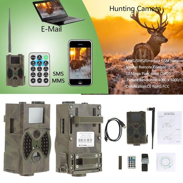 

1080p hunting trail camera night vision mms gprs infrared scouting wildlife cameras
