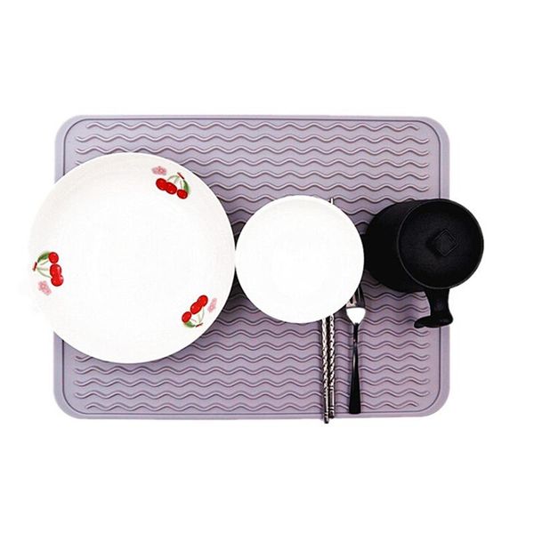 

mats & pads silicone waterproof placemat table mat heat insulation anti-skidding washable durable for kitchen dining
