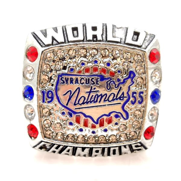 

1955 syracuse nationals finals champs replica ring, Silver