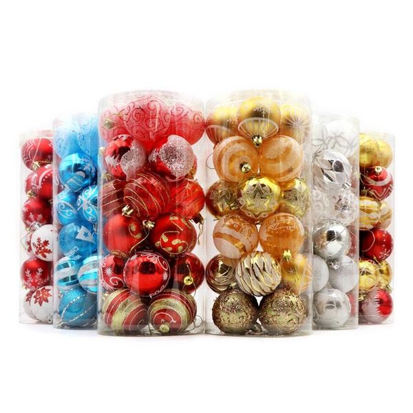 

party decoration christmas hanging ball painted supplies for family gathering