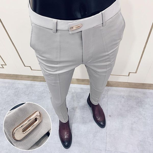 

men's suits & blazers suit pants spring fashion casual slim business wedding party work classic large size 28-, White;black