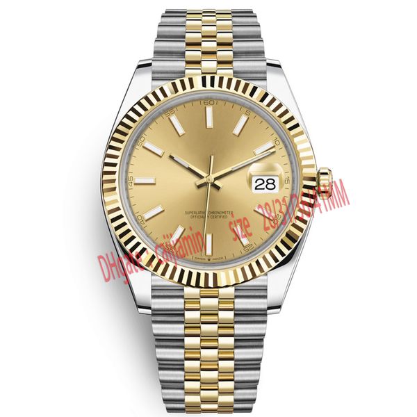 

caijiamin-2021 montre de luxe mens automatic mechanical watches silver strap sapphire glass full stainless waterproof wristwatch lady gold w, Slivery;brown