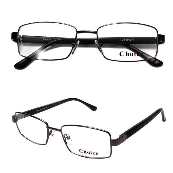 

fashion sunglasses frames latest metal gentleman glasses optical frame square eye, Black
