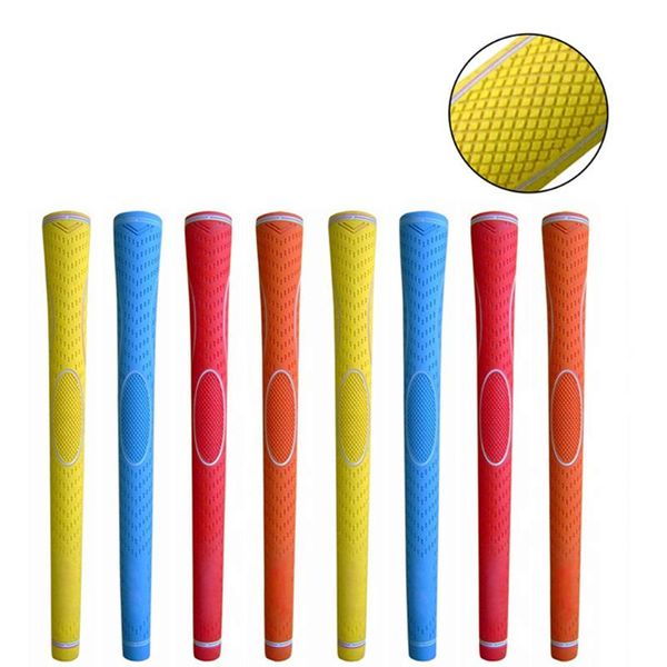 

golf rubber grip club handle midsize professional carbon yarn irons grips colorful