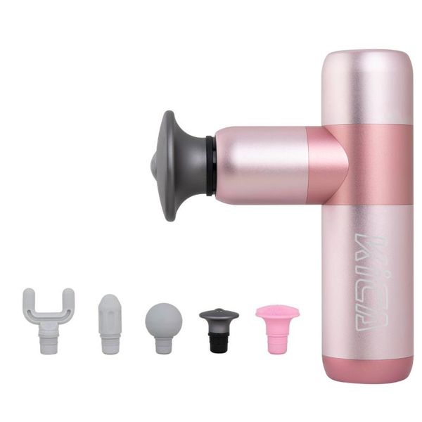 

kica massage-gun mini handle massager usb electric metal body pocket neck therapy for relaxation relief massage gun