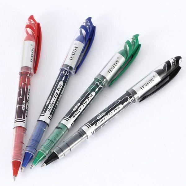 

gel pens 1 pcs pen rollerball direct liquid type waterbased write smoothly for stationery school office supplies