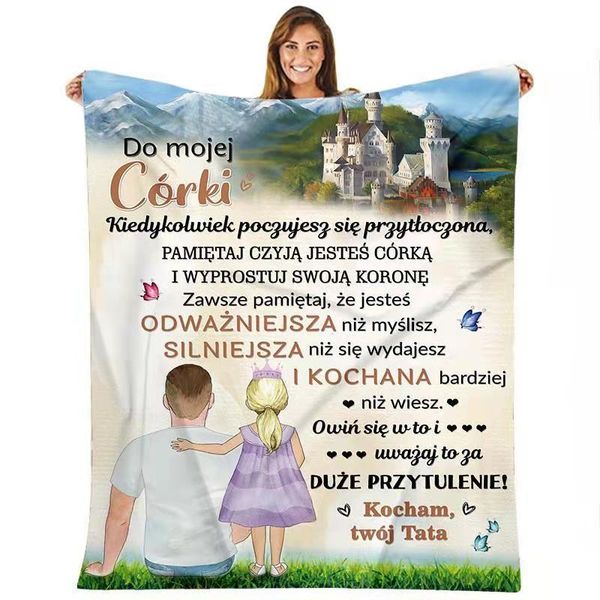 

polish grammar blue velvet envelope blanket ins coral velvet air conditioning blanket printed flannel blanket