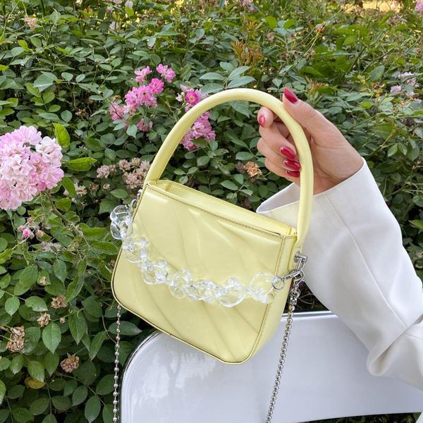 

evening bags luxury designer handbags fashion chain crossbody for women 2021 small square bag casual purse shoulder messenger