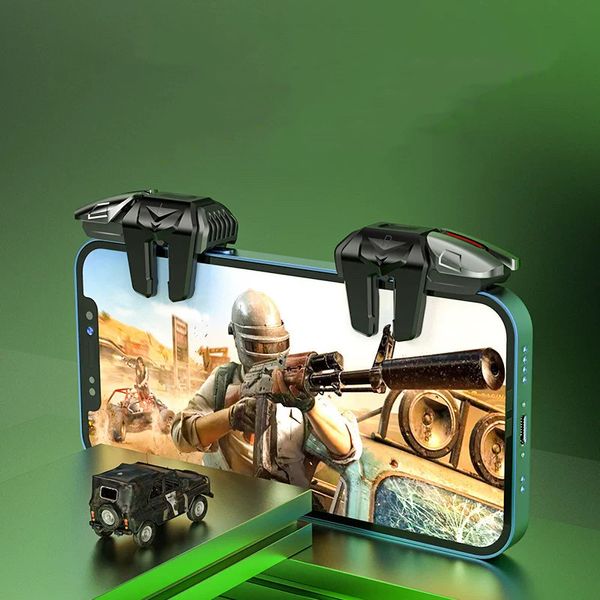 G21 Mobile Game Trigger для PUBG Phone Gaming Controller Aletoy GamePad Joystick AIM Съемка L1 R1 Кнопка ключа 100 Пар / Лот