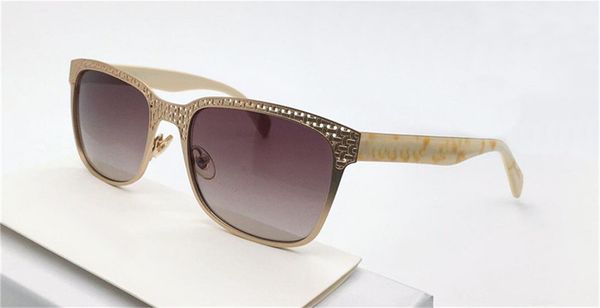 

new fashion design sunglasses 4302 square metal frame lightweight and comfortable eyewear popular summer style quality, White;black