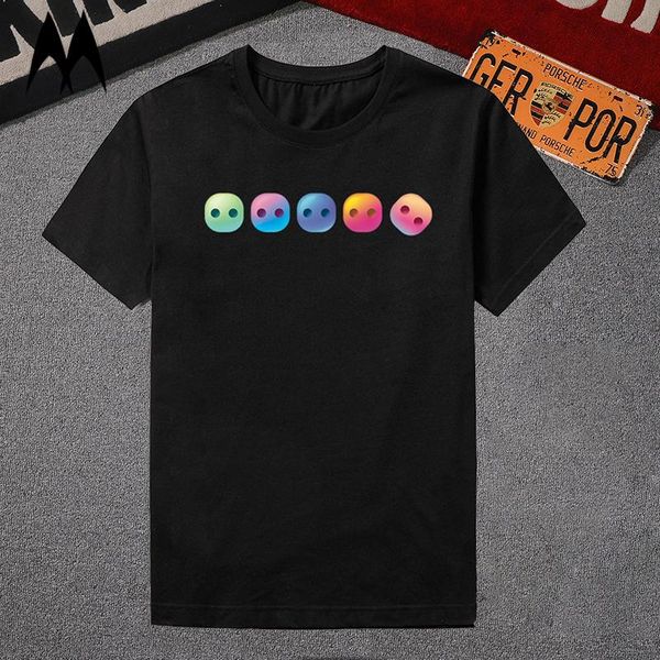 

oversized t shirt 2021 mens summer fashion print shirts cotton wild classic t-shirt men women casual sports short sleeve men's t-shirts, White;black