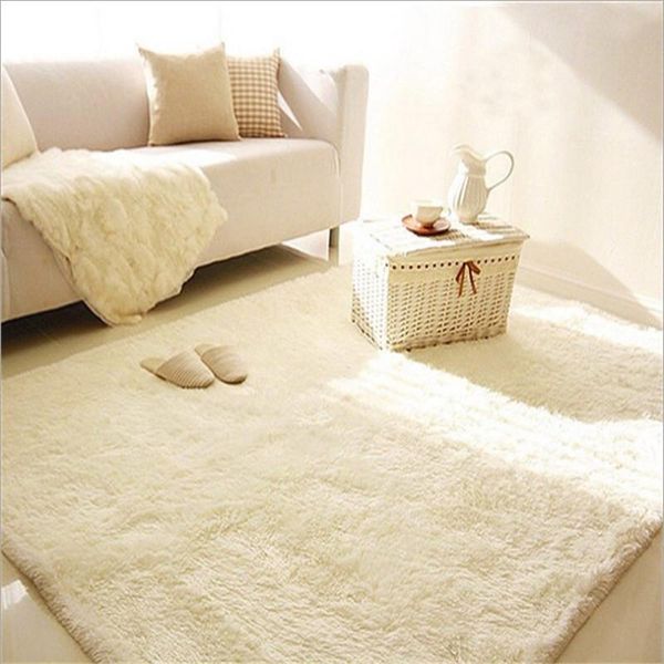 

carpets custom l silk fluffy carpet the sitting room tea table bedroom bed mat door