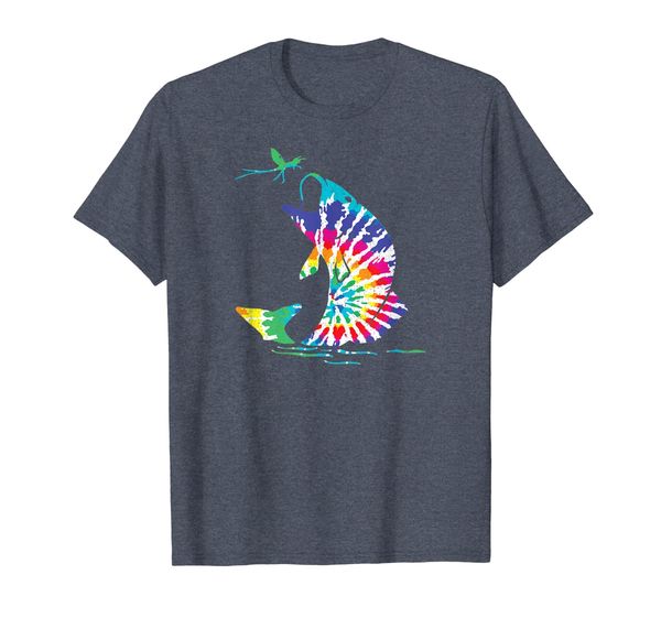 

Tye Dye Fly Fishing trout bass T Shirt, Mainly pictures