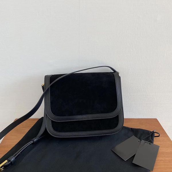 

in the fried shoulder bag to the texture of suede and cowhide is more retro adjustable shoulder strap fashionable joker