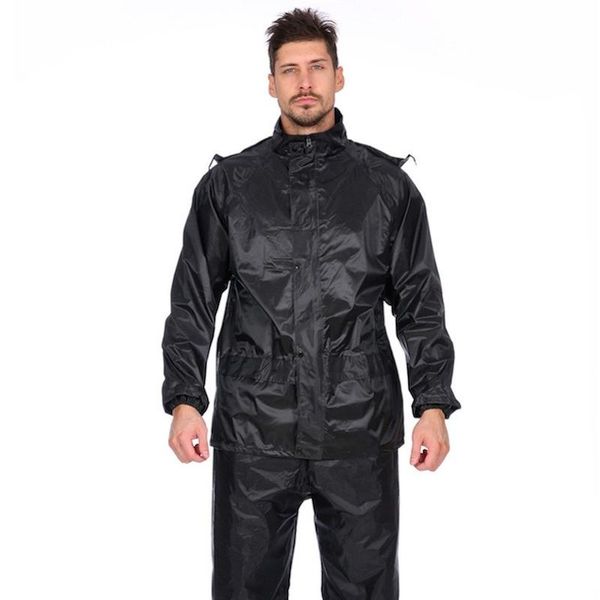 

rain wear raincoat pants suit reflective thickened men's and women's riding electric motorcycle for adult
