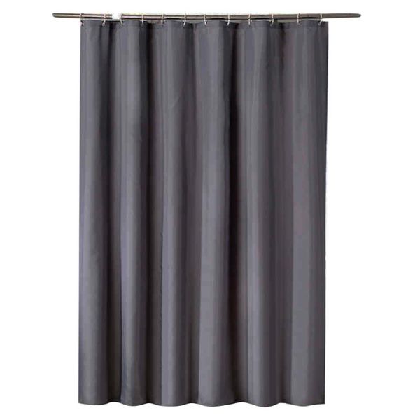 

color partition curtain thickening polyester shower dark grey proof waterproof cloth curtains bathin